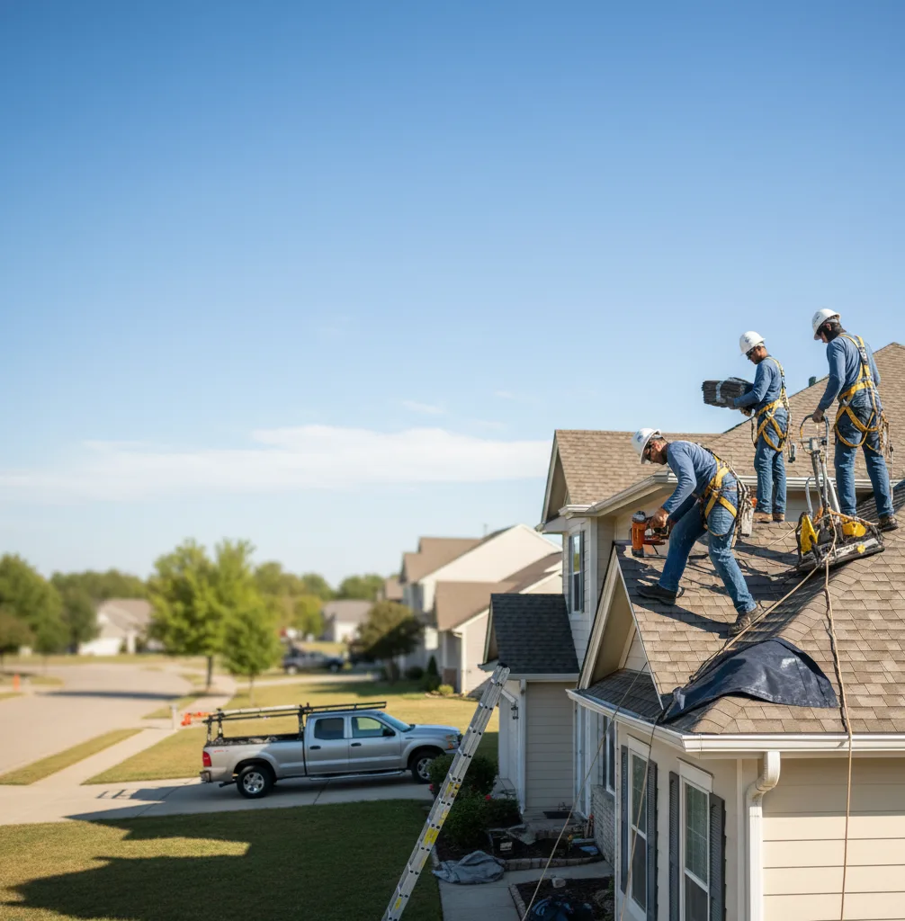 Roof Repair in Divernon